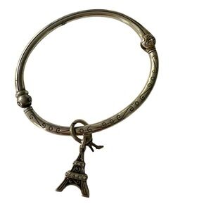 Pandora Silver Eiffel Tower Charm Bracelet